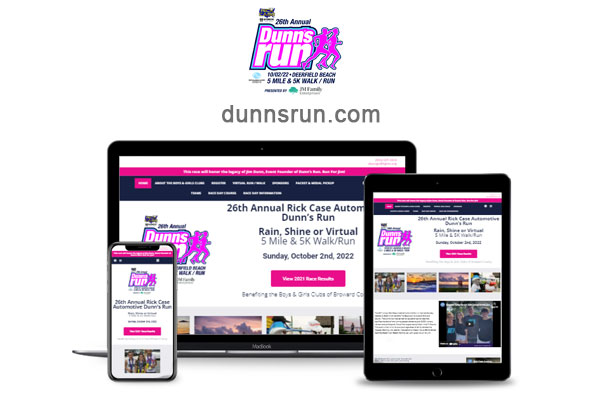 Dunn's Run Website Design