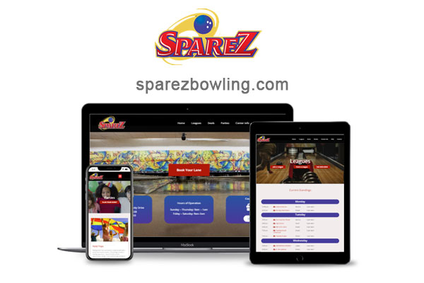 Sparez Bowling Website